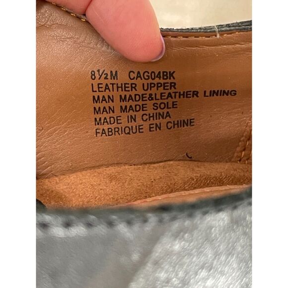 Cobb Hill Leather Sandals Women's 8.5 Black New Balance - Picture 4 of 9